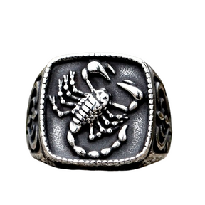 Bague Scorpion Homme