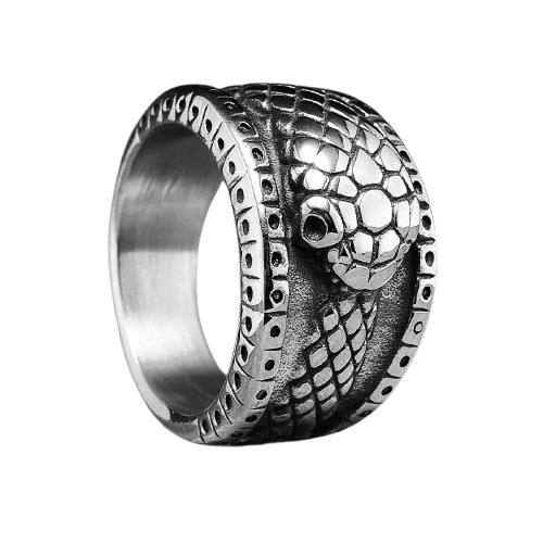 Bague Serpent Argent