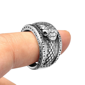 Bague Serpent Argent