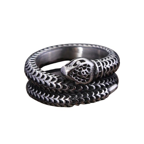 Bague Serpent Homme