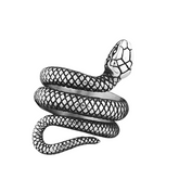 Bague Snake - 7 / Argent