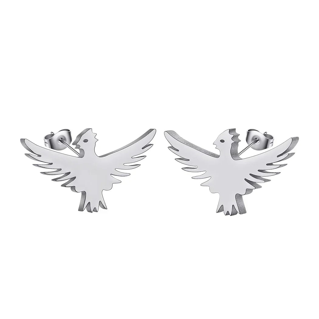 Boucle D’Oreille Egyptienne Phoenix - Vendu par paire