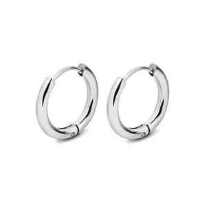 Boucle D’oreille Homme - 8mm / Argent