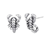 Boucle D’Oreille Scorpion - Vendu par paire / Argent