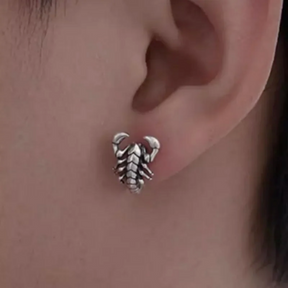 Boucle D’Oreille Scorpion - Vendu par paire / Argent