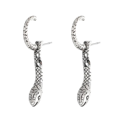 Boucle D’Oreille Serpent Antique