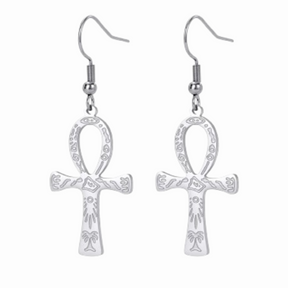 Boucles d’oreilles Ankh Femme