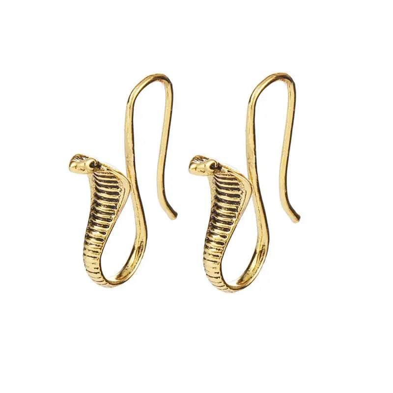 Boucles D’Oreilles Cobra - Vendu par paire / Or