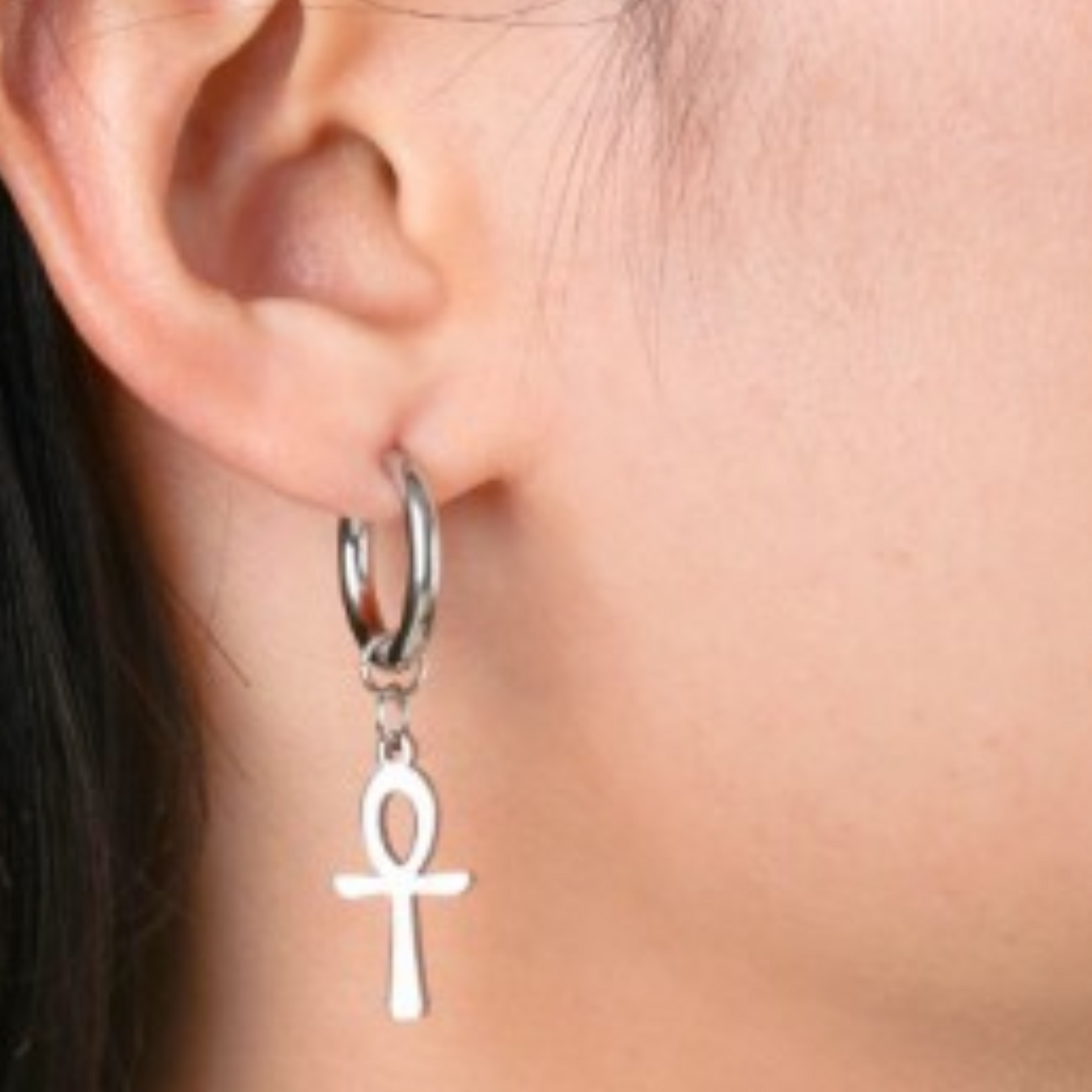 Boucles D’oreilles Croix de Ankh