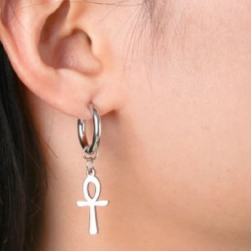 Angels Universe l Boucles d'oreilles argent l Boucles d'oreilles Croix Angels Universe l Boucles d'oreilles argent l Boucles d'oreilles Croix