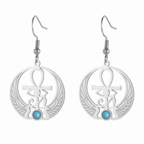 Boucles d’oreilles Egypte Antique Femme - Vendu par paire