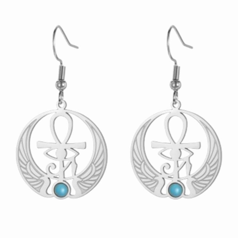Boucles d’oreilles Egypte Antique Femme - Vendu par paire