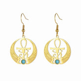 Boucles d’oreilles Egypte Antique Femme - Vendu par paire