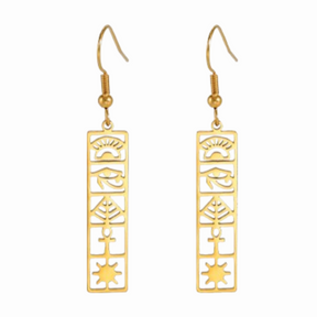 Boucles D’Oreilles Egypte Antique