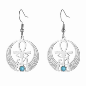 Boucles d’oreilles Egypte Femme - Vendu par paire / Argent