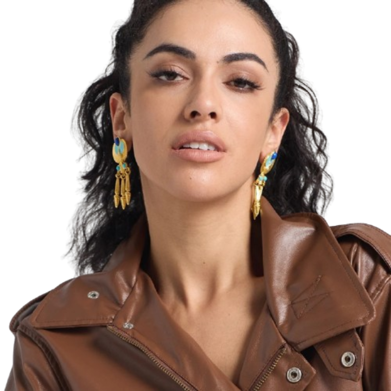 Boucles D’Oreilles Égypte Or - Vendu par paire / Or