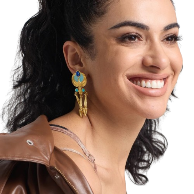 Boucles D’Oreilles Égypte Or - Vendu par paire / Or