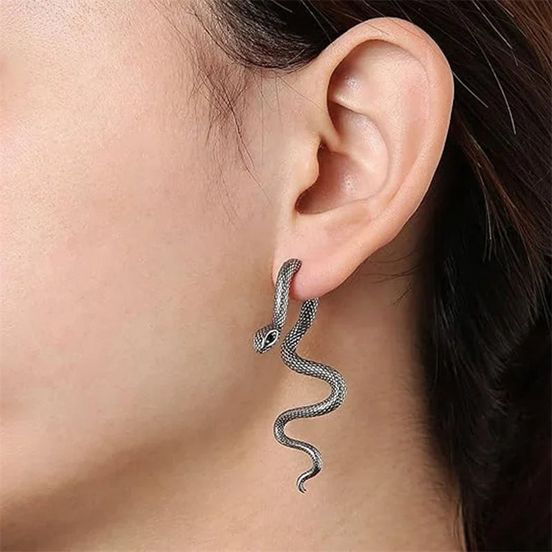 Boucles D’Oreilles Egypte Serpent