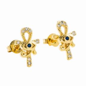 Boucles D’Oreilles Femme Egypte - Vendu par paire / Or