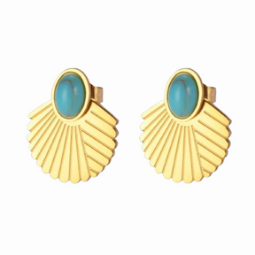 Boucles D’Oreilles Femme Egyptienne - Vendu par paire / Or