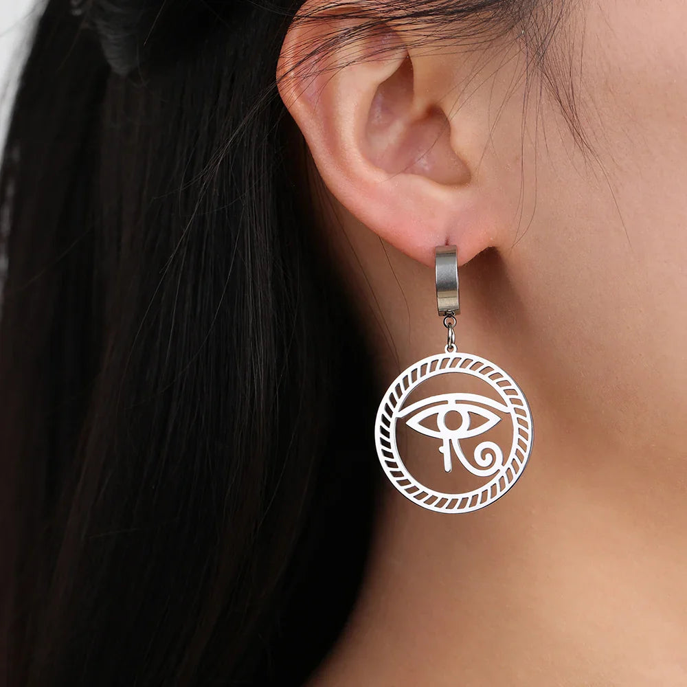 Boucles D’Oreilles Horus Égypte