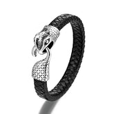 Bracelet Avec Serpent - 19cm / Argent