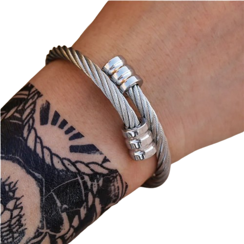 Bracelet Rigide Argent