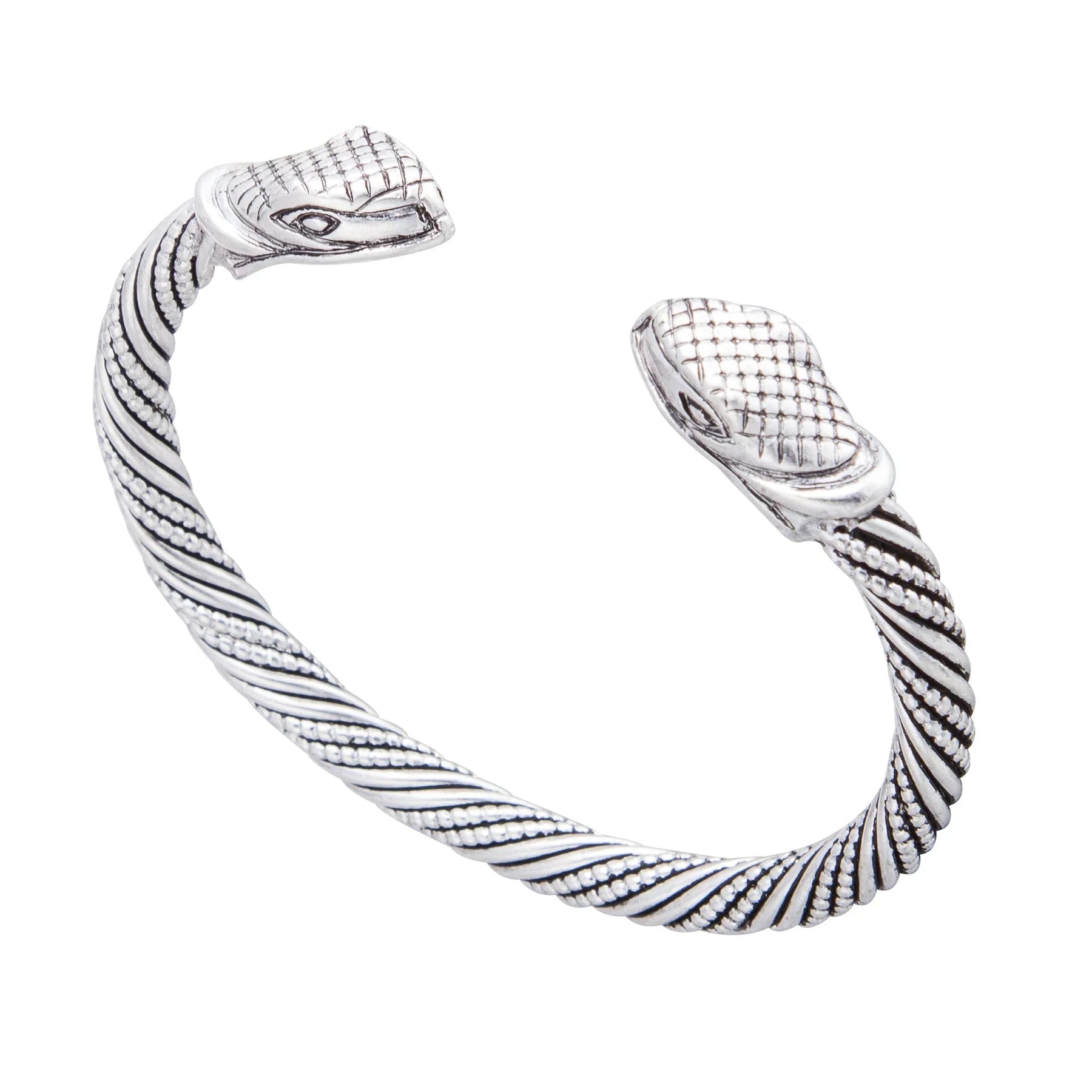 Bracelet Serpent Pour Homme - 60mm / Argent