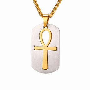 Collier Ankh Pendentif