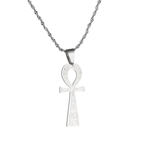 Collier Croix Ancienne Pendentif