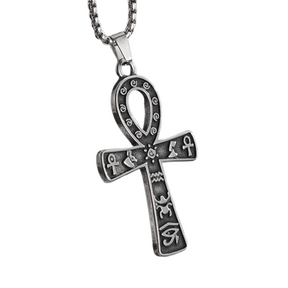 Collier Croix Ankh Collier - 60cm / Argent