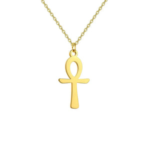 Collier Croix Ankh Bijoux Homme - 45-50cm / Or