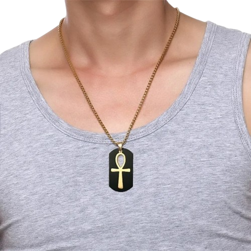 Collier Croix Égyptienne Bijoux