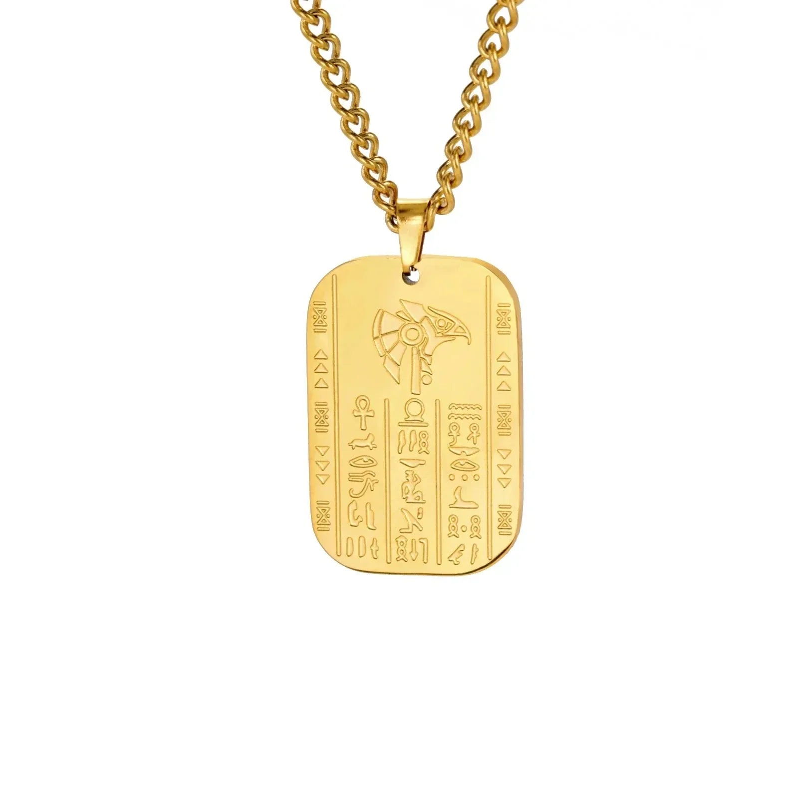 Collier Egyptien Pendentif - 45-50cm / Or