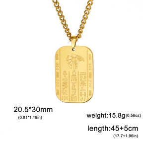 Collier Egyptien Pendentif - 45-50cm / Or