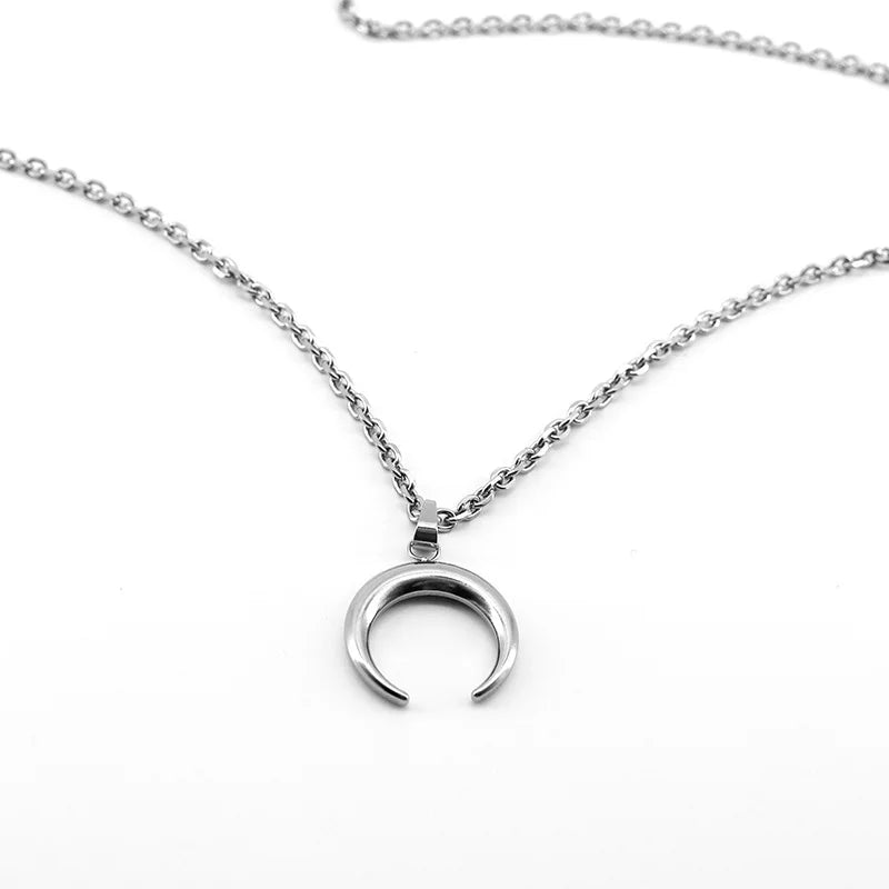 Collier Lunaire Mystique - 50cm / Argent