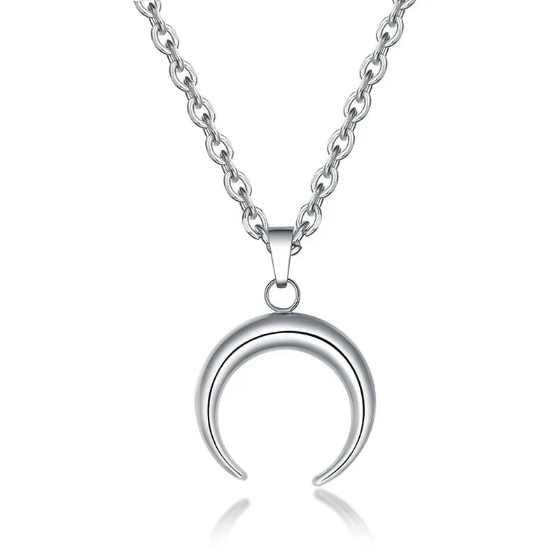 Collier Lunaire Mystique - 50cm / Argent