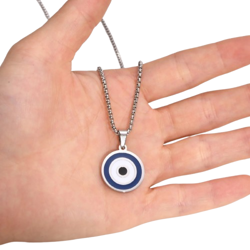 Collier Mauvais Oeil Argent