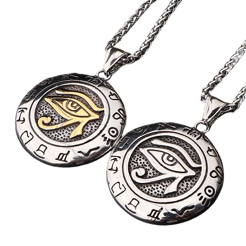 Collier Oeil Horus Pendentif