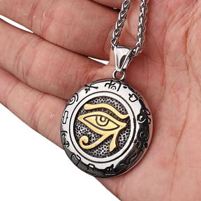 Collier Oeil Horus Pendentif