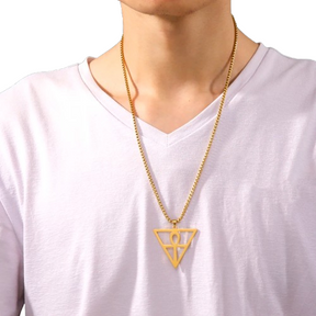 Collier Pendentif Ankh Argent