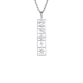 Collier Pendentif Cartouche Egyptien