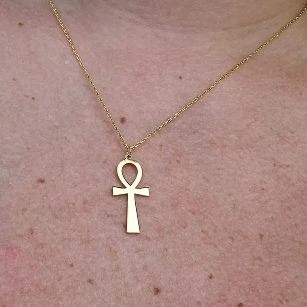 Collier Pendentif Croix Ankh