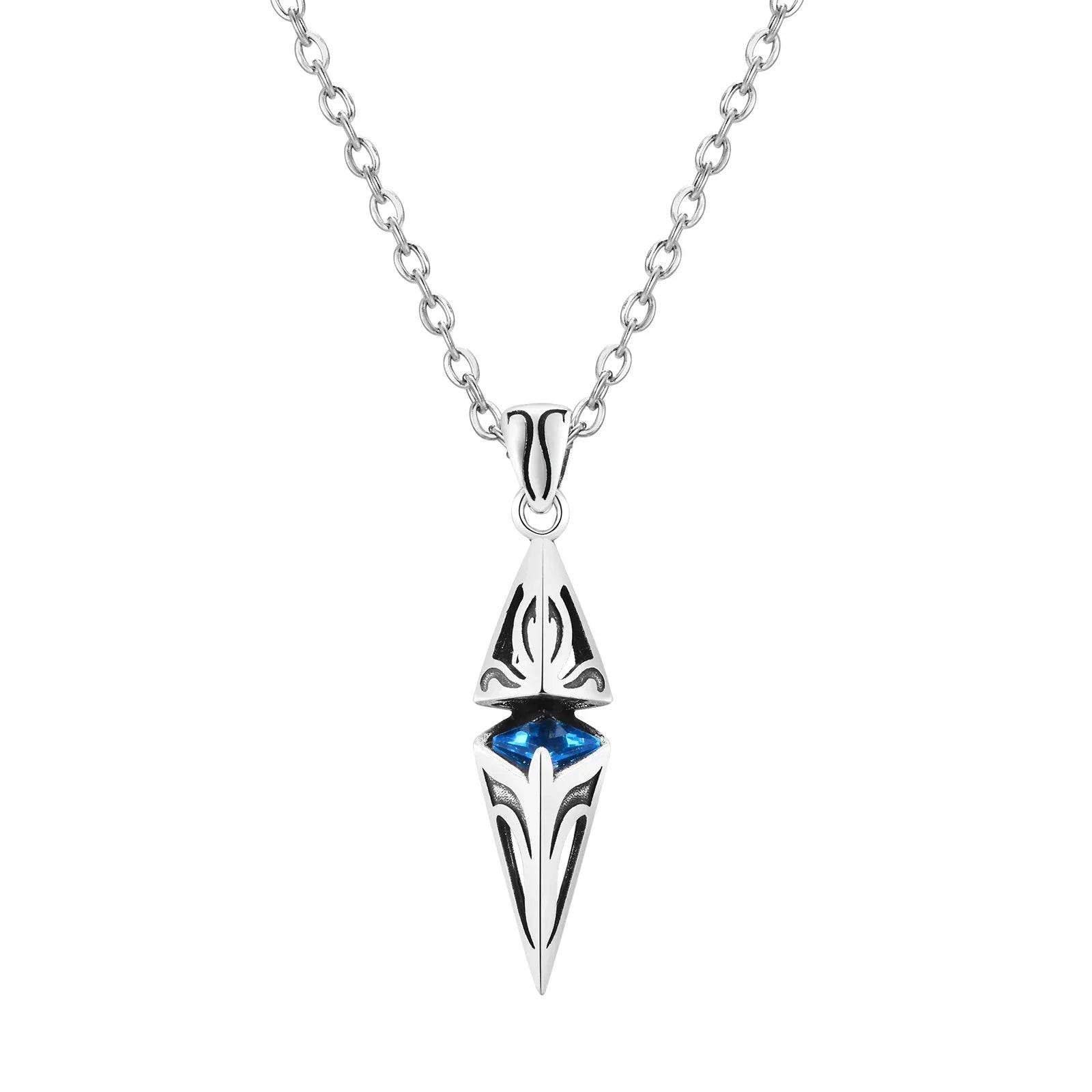 Collier Pendentif de Protection Magique - 50cm / Argent