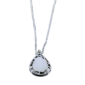 Collier Pendentif Oeil Bleu Argent