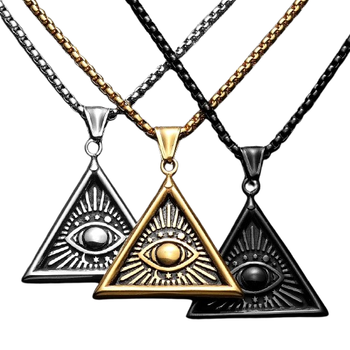 Collier Pendentif Oeil Egyptien