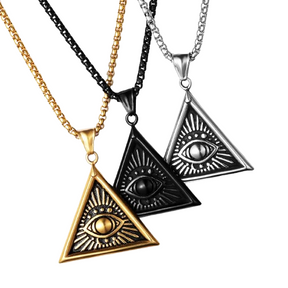 Collier Pendentif Oeil Egyptien