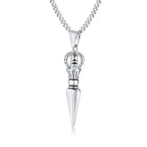 Collier Pendentif Protection - 60 cm / Argent