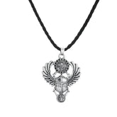 Collier Pendentif Scarabée Égyptien - 45cm / Argent