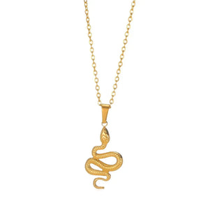 Collier Serpent Homme Or - 38 à 45cm / Or